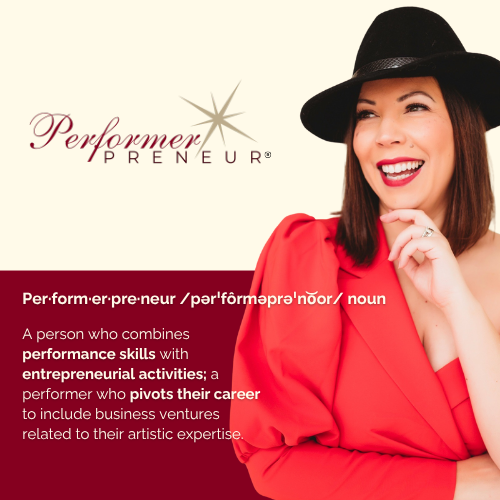 Nicole Geddes with black hat and red top